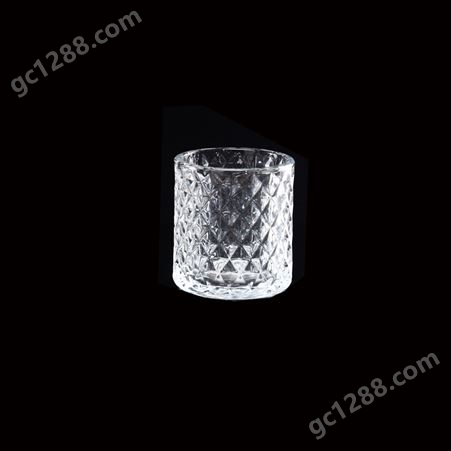 玻璃烛台杯 家用水杯果汁杯蜡烛杯可定制 发货迅速