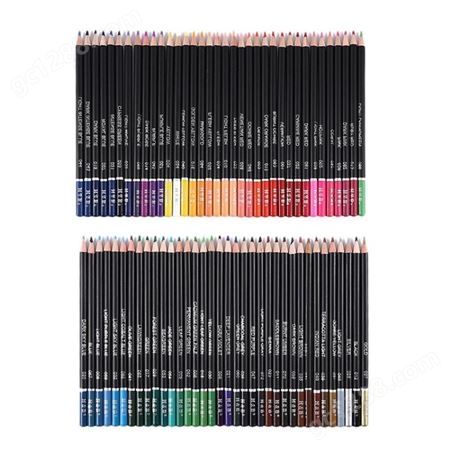 H&B72/120色油性彩铅套装彩色铅笔美术绘画用品画笔套装环保定 制
