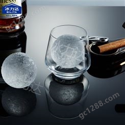 晶莹剔透月球冰 冰力达 高透食用冰 酒吧/咖啡/茶饮店用