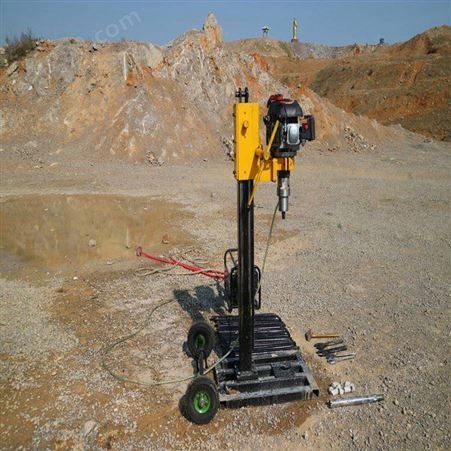 小型立体式地质勘探钻机XM30B型手持式取芯钻机 背包钻机