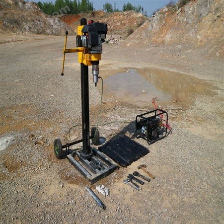 小型立体式地质勘探钻机XM30B型手持式取芯钻机 背包钻机
